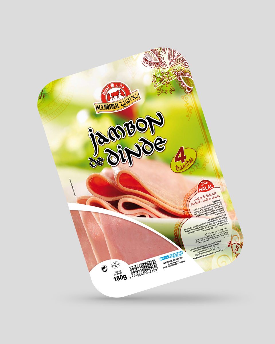 packaging islamondial blanc de dinde