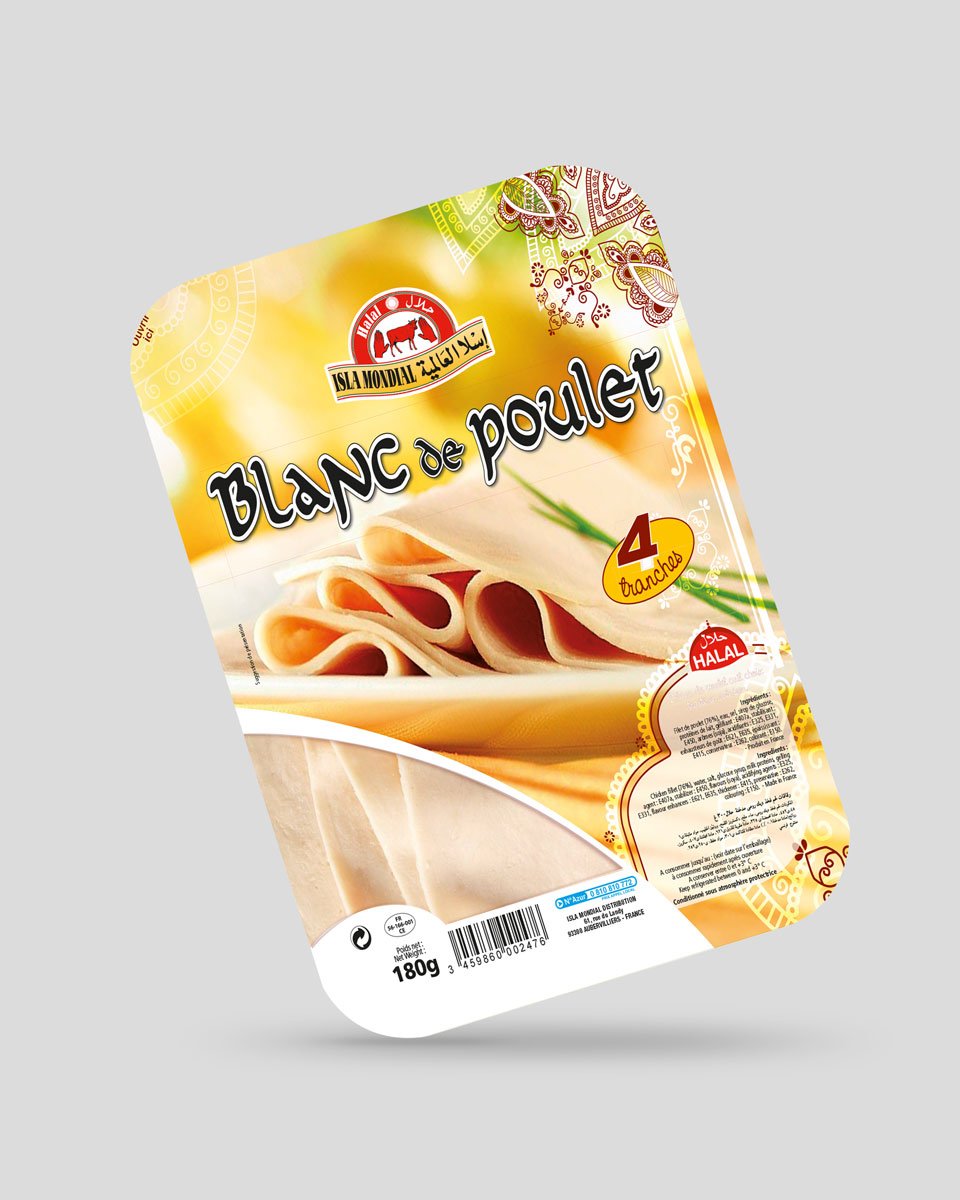 packaging islamondial blanc se poulet